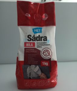HET sadra biela 1kg