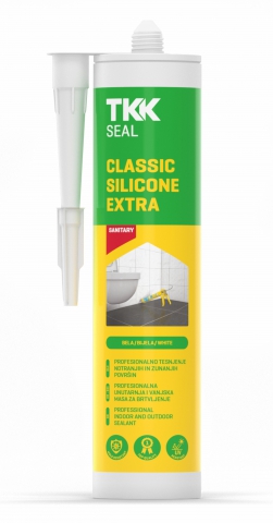 Silikón sanitárny biely 300 ml