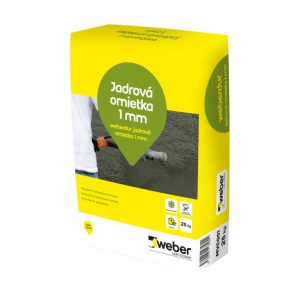 Weber jadrová omietka 1mm 25 kg