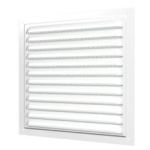 Mriežka 200x200mm biela so sieťkou