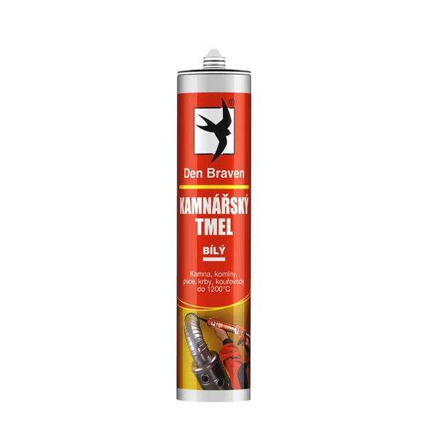 Kachliarsky tmel biely Den Braven 310ml Den Braven Kachliarsky tmel biely 310 ml – tmel určený na opravy a montáž kachľových obkladov, s vysokou odolnosťou proti vlhkosti a flexibilitou.