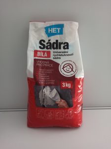 HET sadra biela 3kg