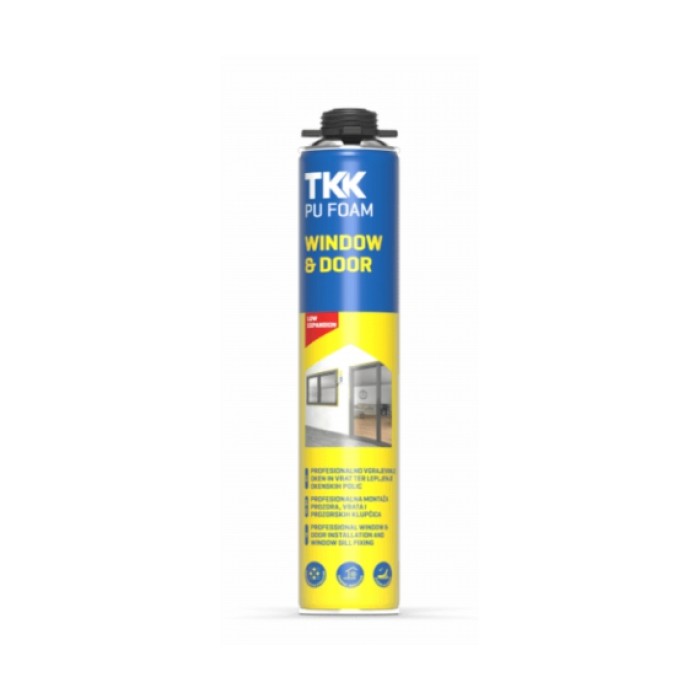 Pena montážna pištoľová nízkoexpanzná TKK 750ml