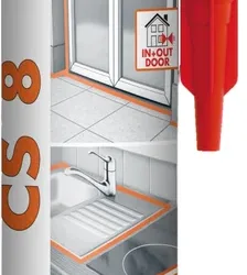 Ceresit CS 8 Universal transparentný silikón 280 ml