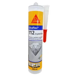 Sikaflex 112 Crystal Clear transparentný 300 ml
