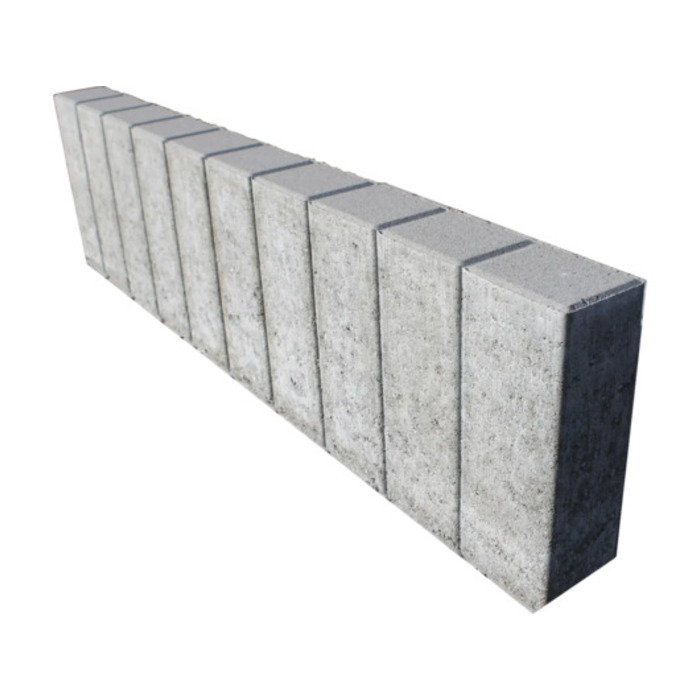 Betónový palisádový obrubník Betónový palisádový obrubník