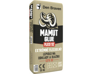 Den Braven MAMUT Glue Flexi C2TE S2 – flexibilné lepidlo na obklady a dlažbu 20 kg