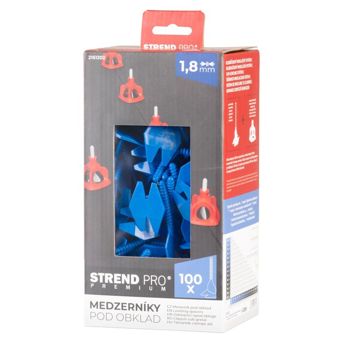 Medzerník nivelačný 1,8mm Medzerník nivelačný 1,8mm